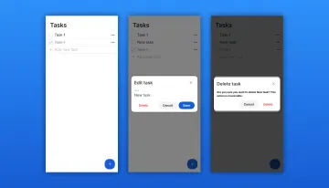 From Idea to App - Designing the Task Management Screens